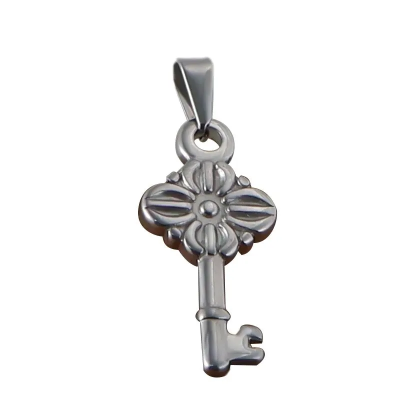 1 Piece 304 Stainless Steel 316 Stainless Steel  Cross Heart Shape Pendant