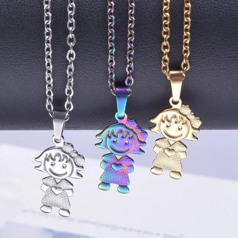 1 Piece 304 Stainless Steel Doll