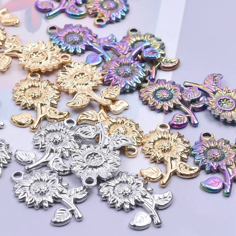 1 Piece 304 Stainless Steel Flower