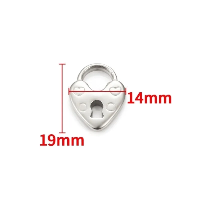 1 Piece Hole 1~1.9mm Stainless Steel Solid Color Beads