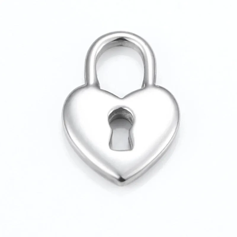 1 Piece Hole 1~1.9mm Stainless Steel Solid Color Beads