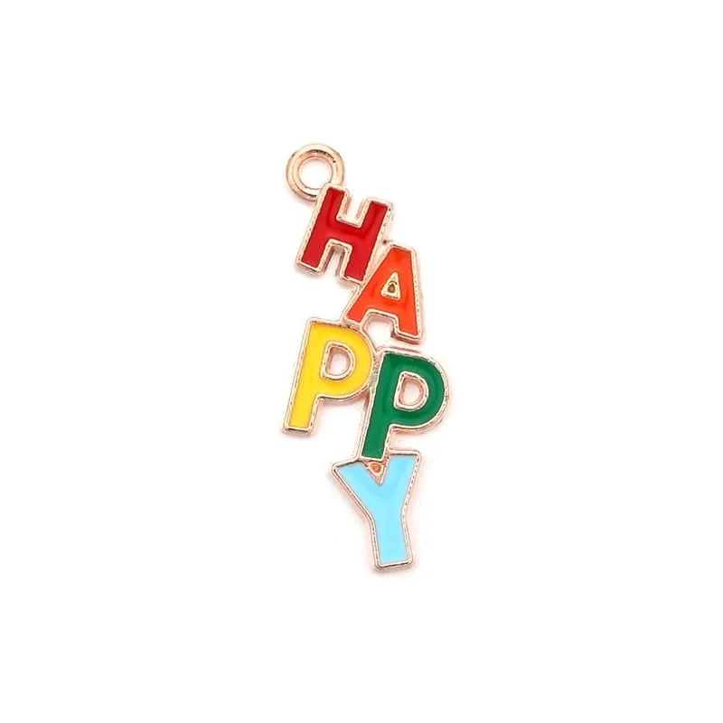 1 Piece Simple Style Clouds Rainbow Windmill Zinc Alloy Enamel Jewelry Accessories