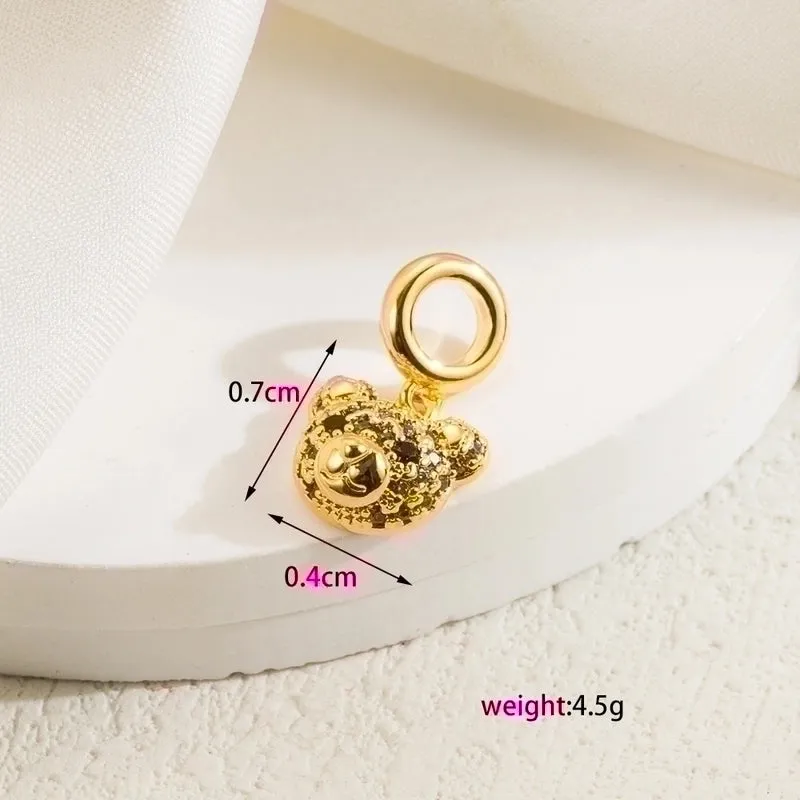 1 Piece Stainless Steel 18K Gold Plated Polished Pendant Chain
