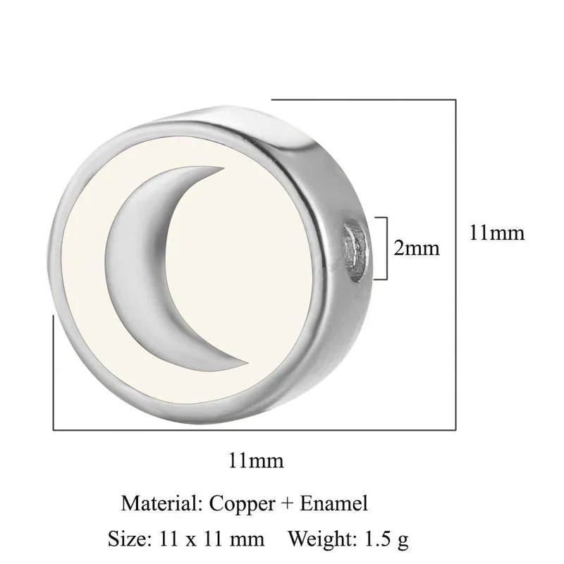 3 Pieces Copper Zircon 18K Gold Plated Cross