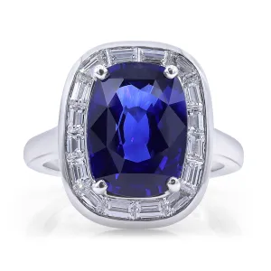 5.22ct Sapphire Ring