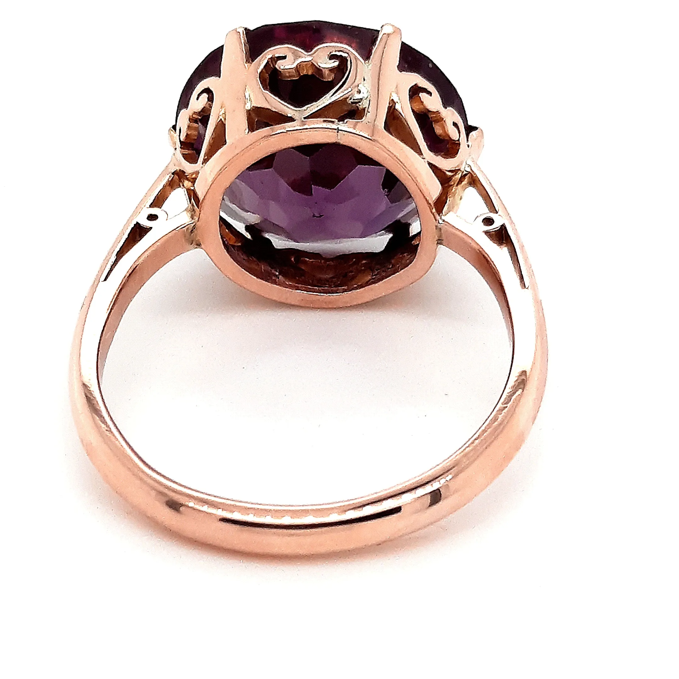 9ct Yellow Gold & Colour Change Sapphire Dress Ring