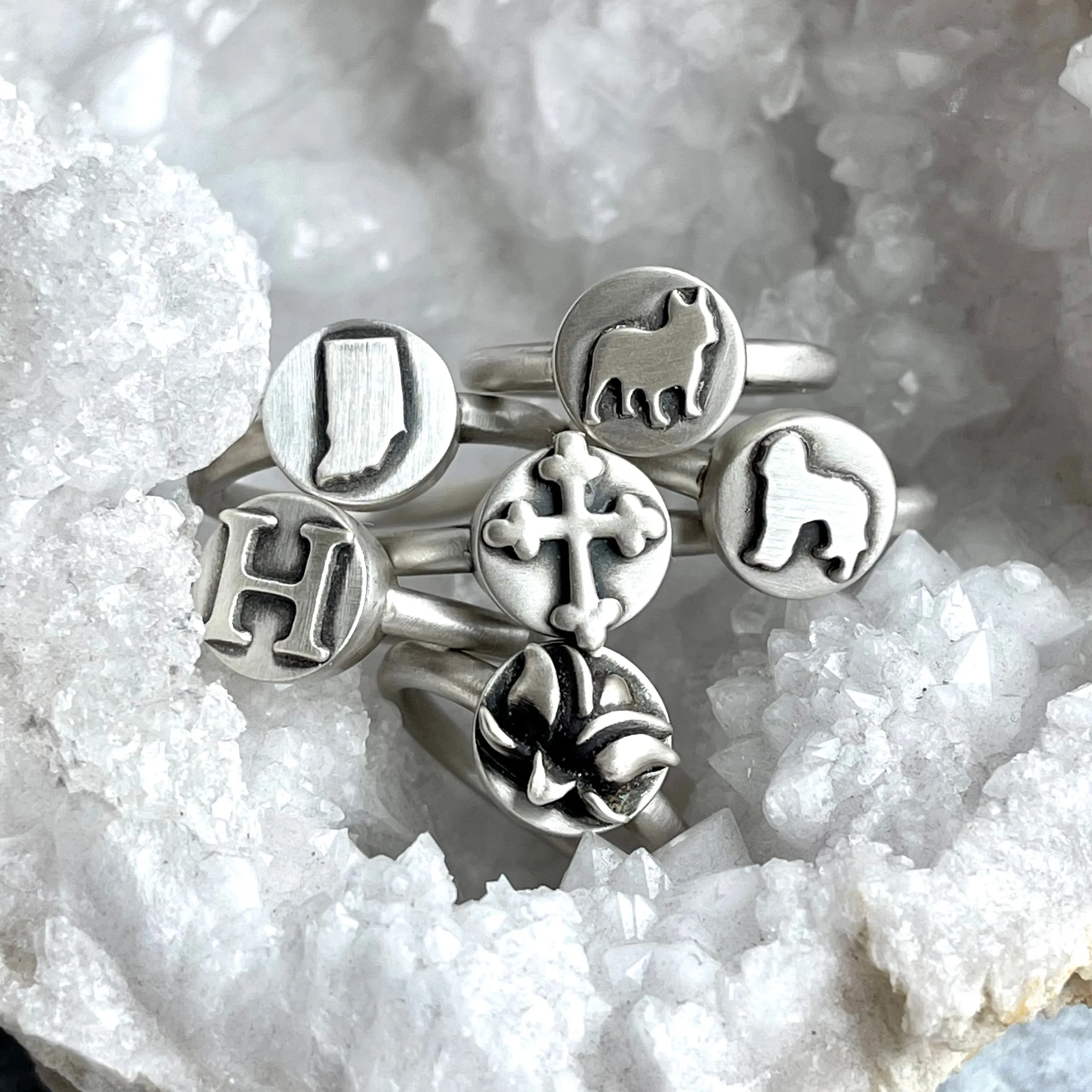 About Me Sterling Silver Ring