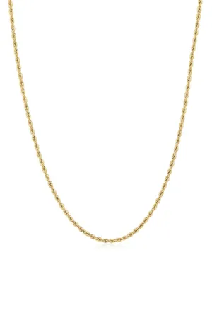 Alaia Herringbone Rope Chain Necklace