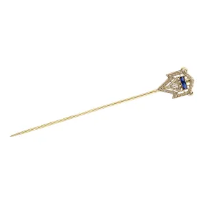 Art Deco Diamond Pin