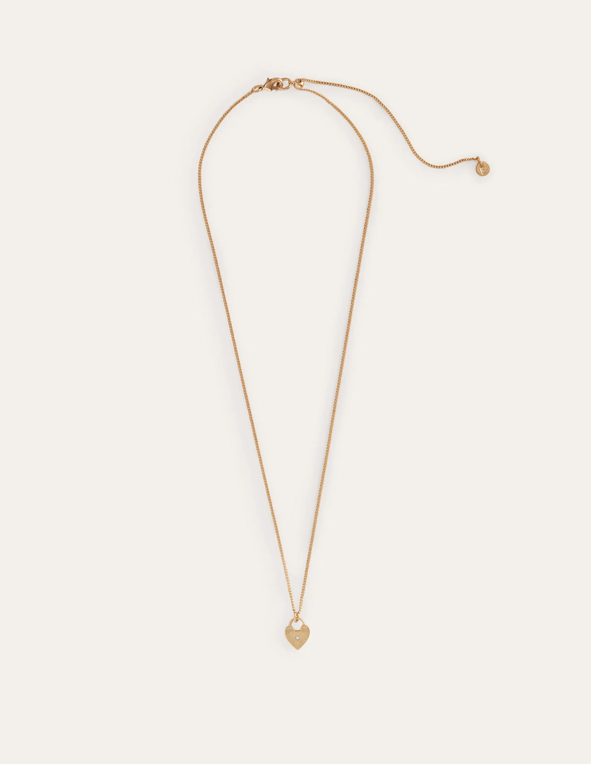 Charm Pendant Necklace-Heart