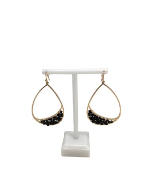 Crystal Cluster Drop Earring