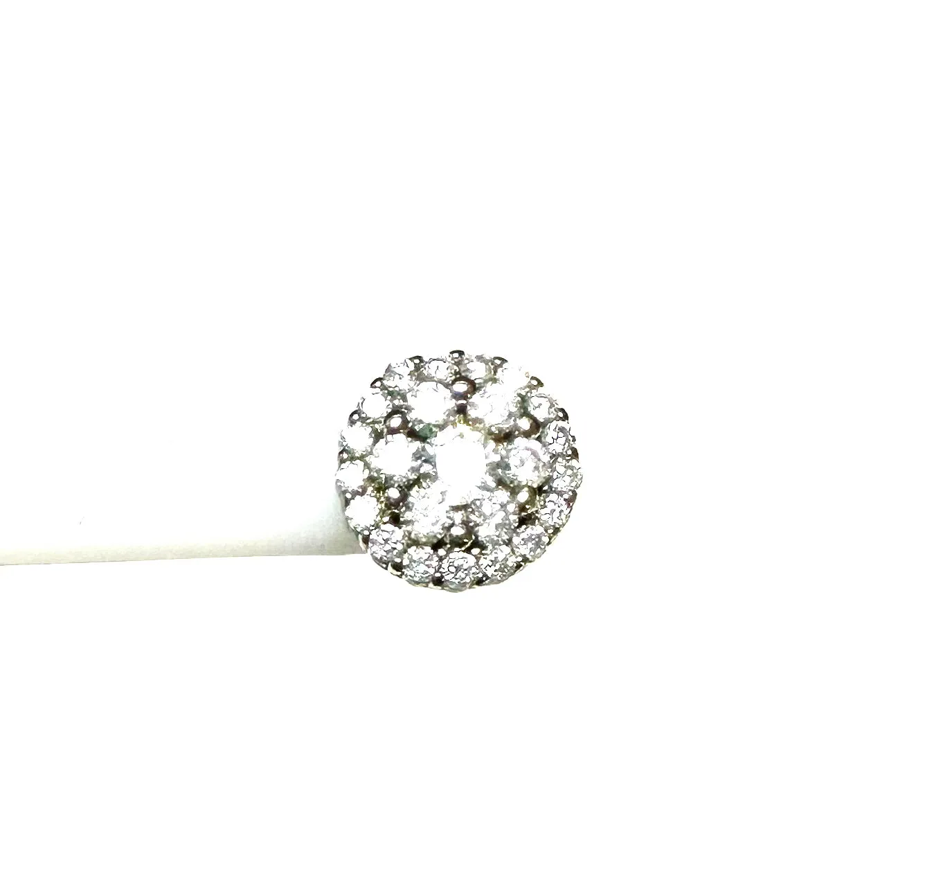 CZ Cluster Earrings