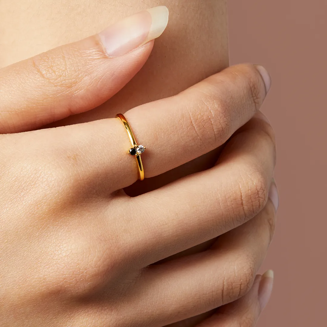 Duo Sapphire Ring