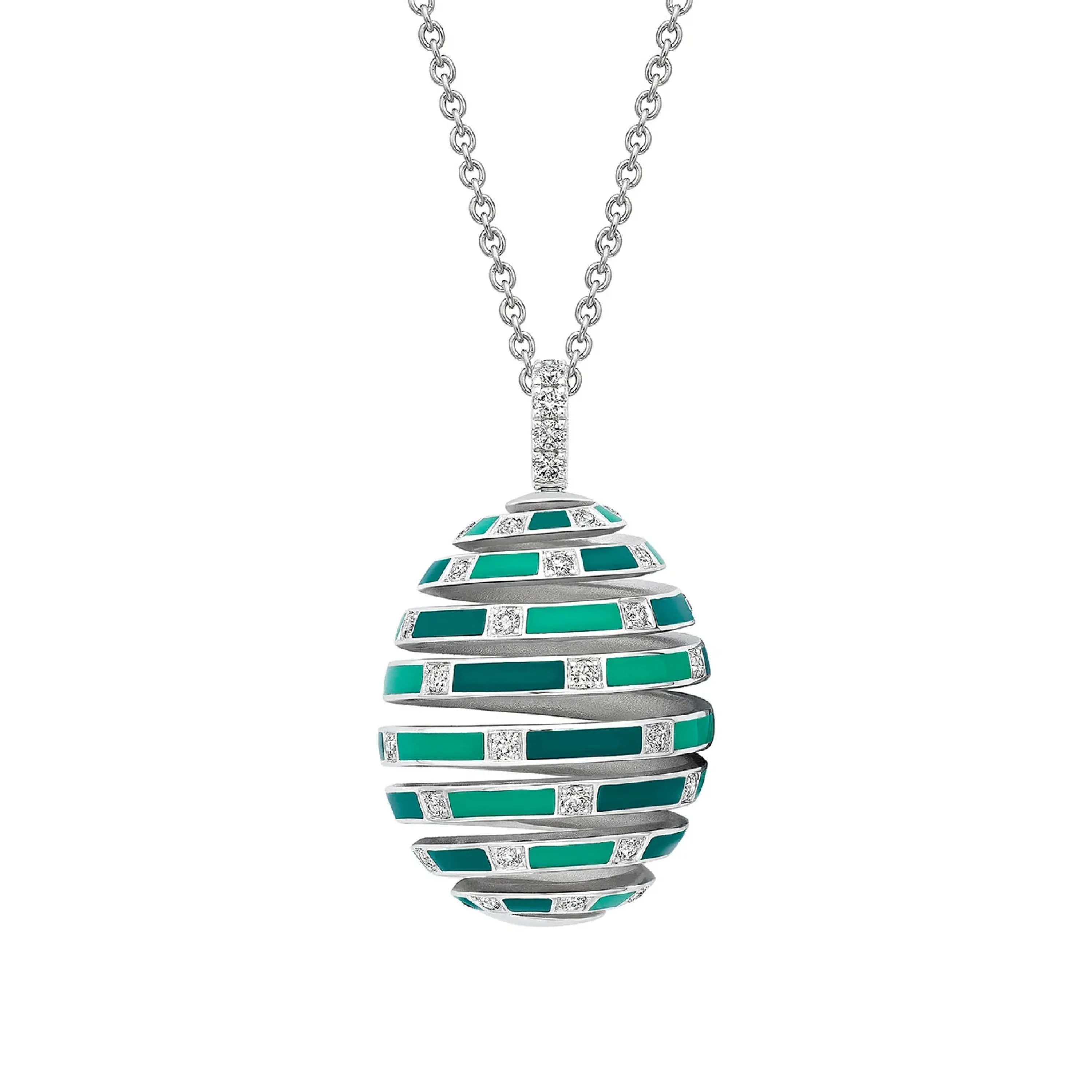 Fabergé x Beetlejuice Beetlejuice Spiral Pendant