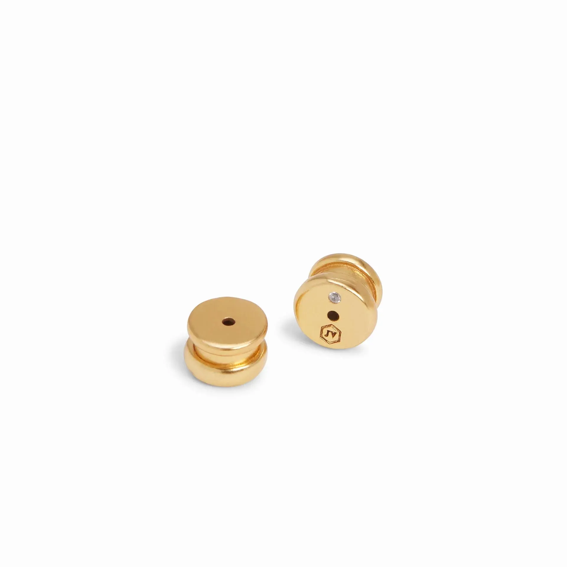 Honey Stud Iridescent Clear Crystal