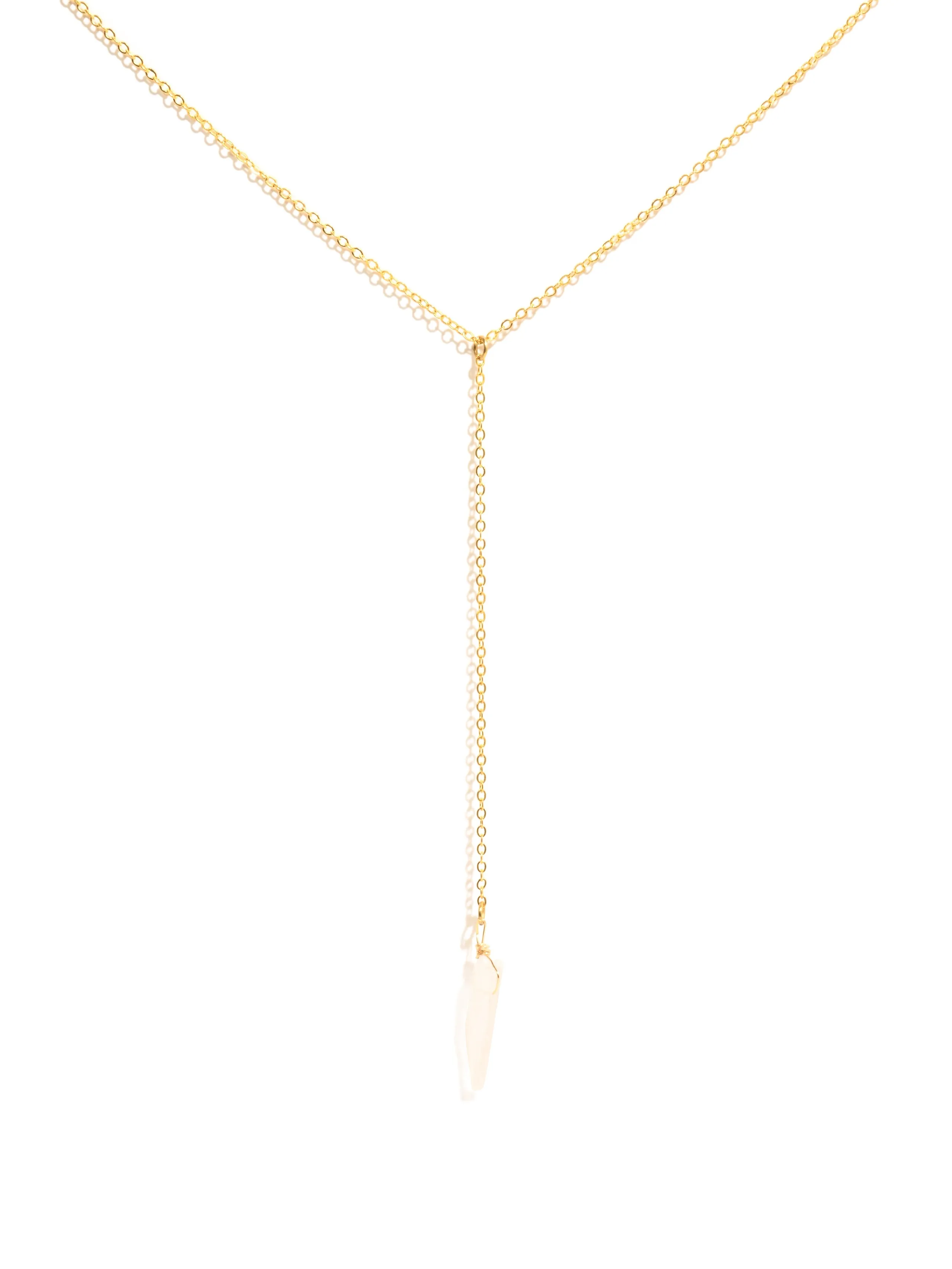 In A Drop Of Dew Necklace