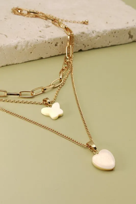 In The Wind Layered Necklace