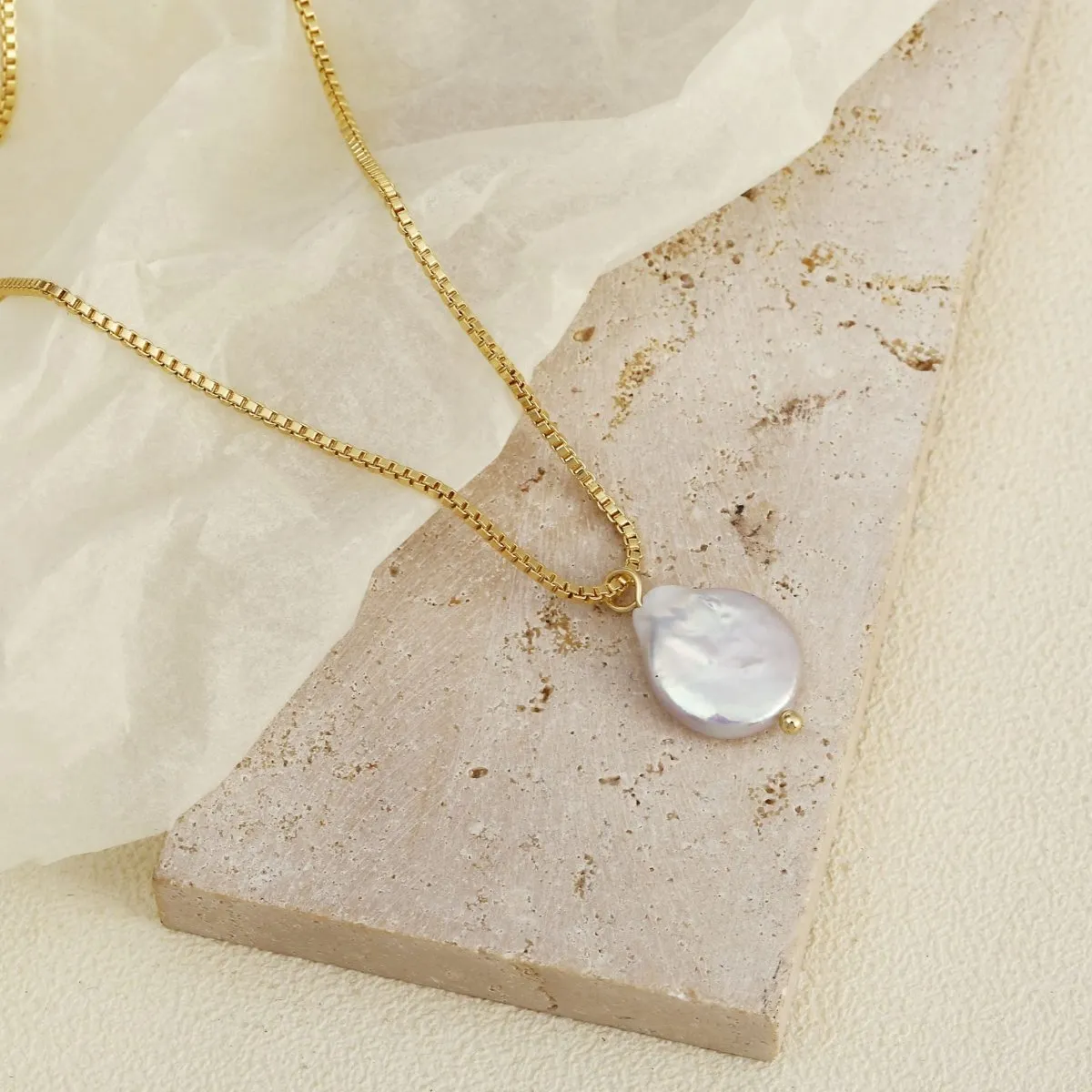 Kyerlyn Dainty Pearl Necklaces Collection