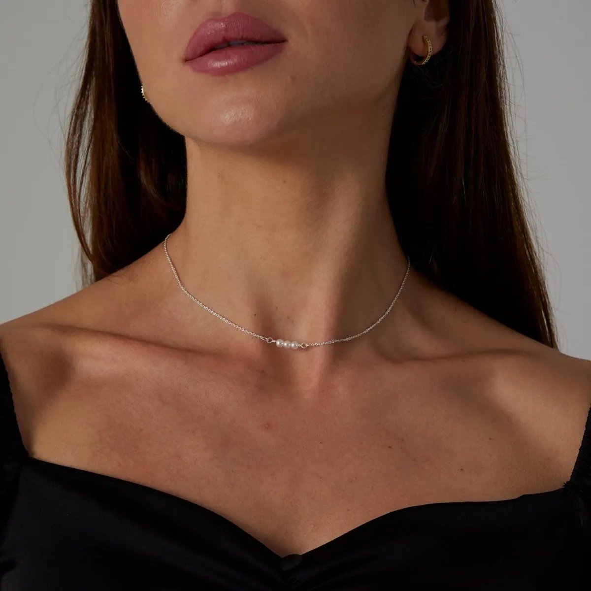 Kyerlyn Dainty Pearl Necklaces Collection