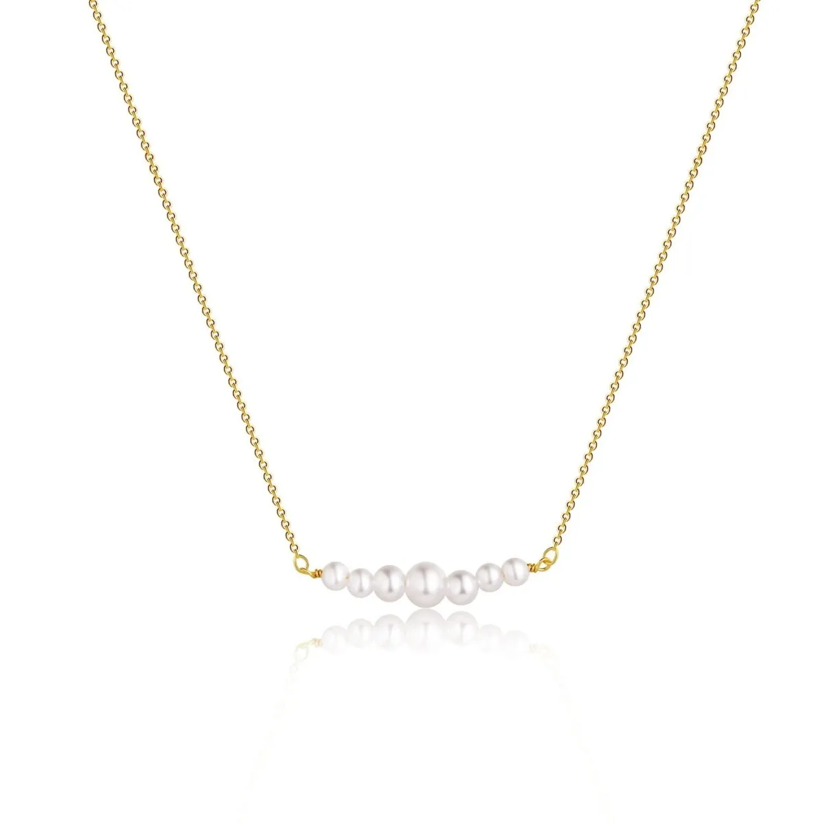 Kyerlyn Dainty Pearl Necklaces Collection