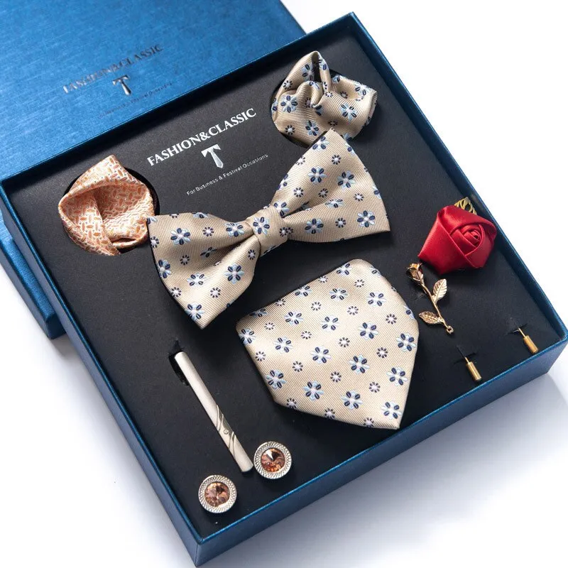Men's formal dress 8-piece gift box set