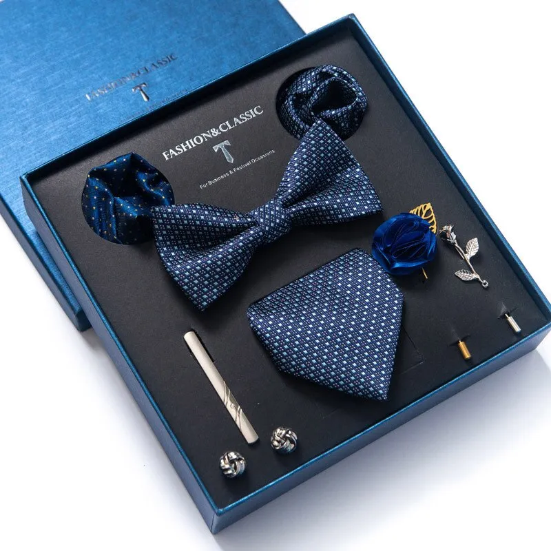Men's formal dress 8-piece gift box set