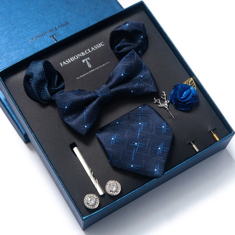 Men's formal dress 8-piece gift box set