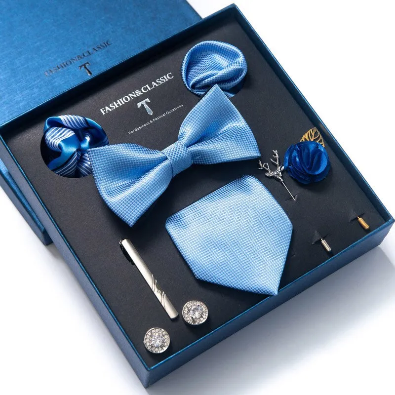 Men's formal dress 8-piece gift box set