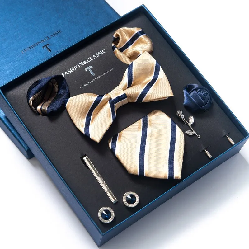 Men's formal dress 8-piece gift box set