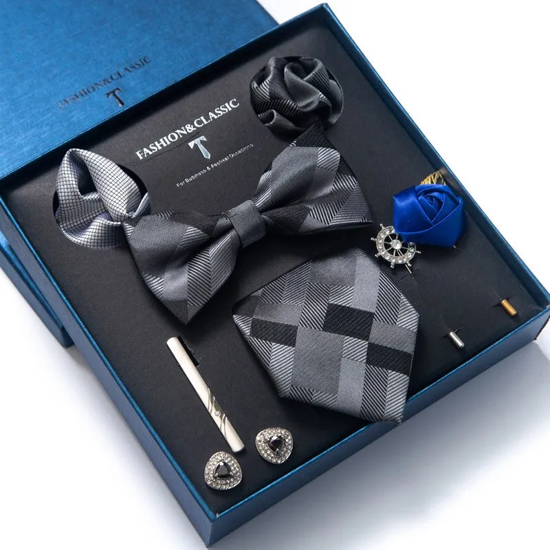Men's formal dress 8-piece gift box set