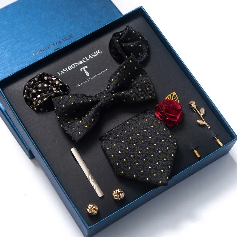 Men's formal dress 8-piece gift box set