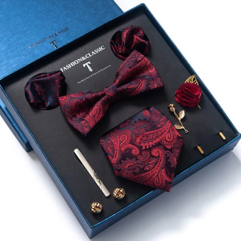 Men's formal dress 8-piece gift box set