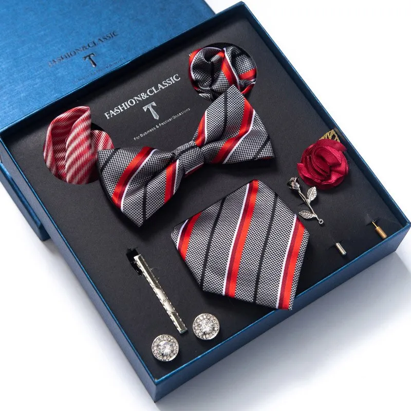 Men's formal dress 8-piece gift box set