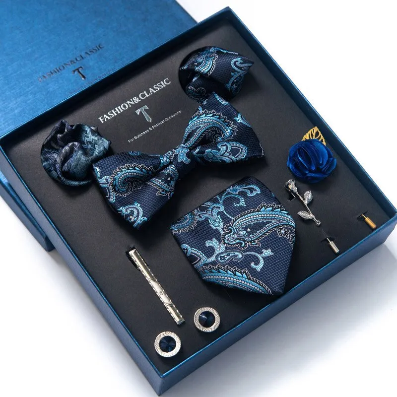 Men's formal dress 8-piece gift box set