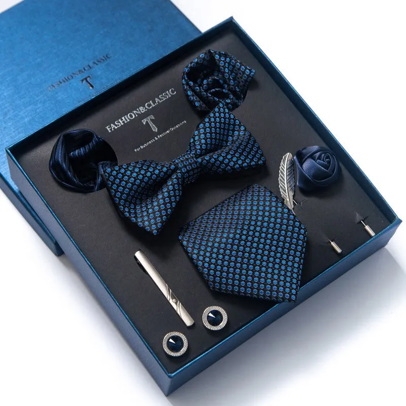 Men's formal dress 8-piece gift box set