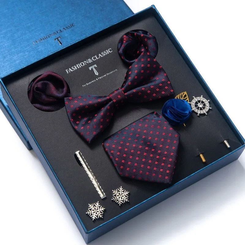 Men's formal dress 8-piece gift box set
