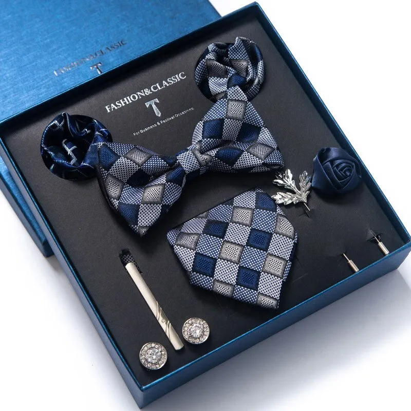 Men's formal dress 8-piece gift box set