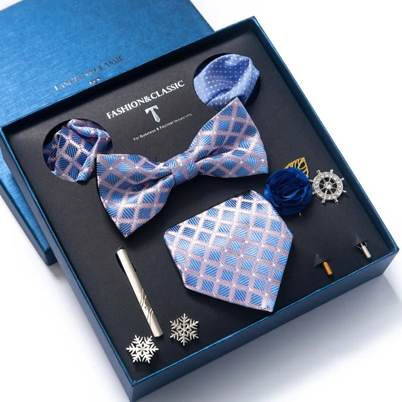 Men's formal dress 8-piece gift box set