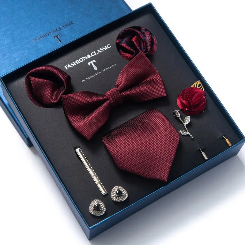 Men's formal dress 8-piece gift box set