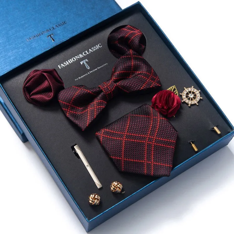 Men's formal dress 8-piece gift box set