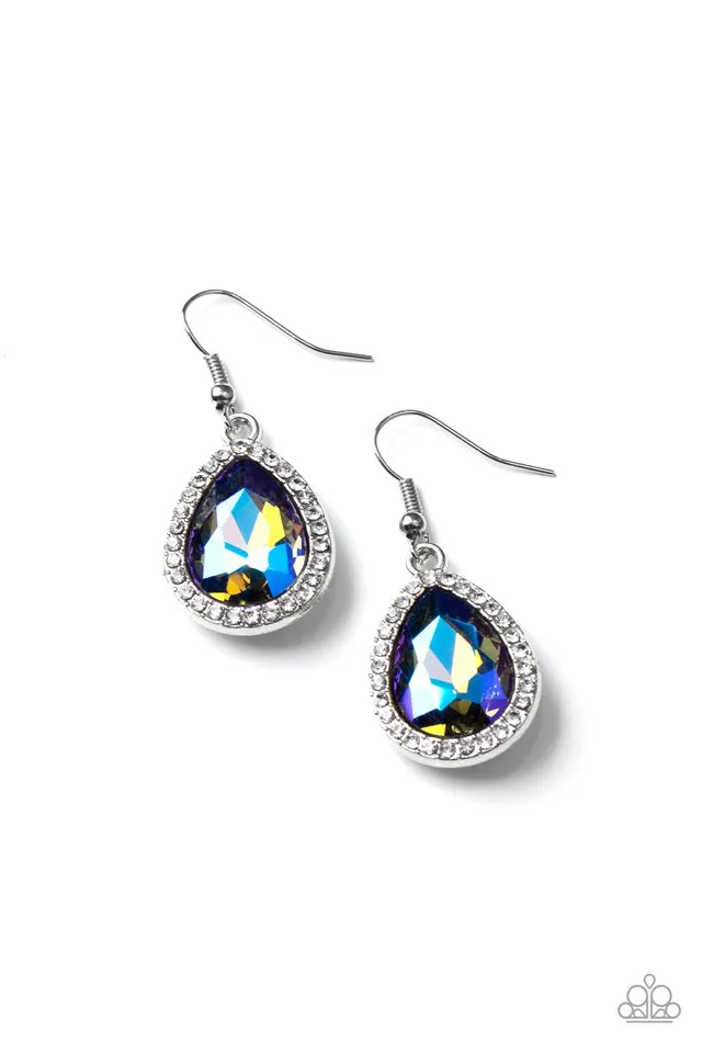 Paparazzi Earring ~ Dripping With Drama - Multi