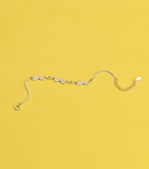 Rainbow Bracelet (Silver)