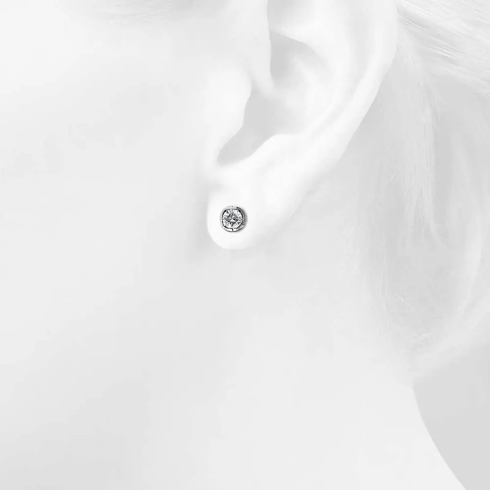 Star Mizar Stud Earrings Embellished With SWAROVSKI Crystals