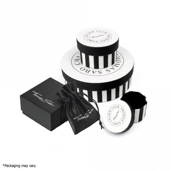 Thomas Sabo White Zirconia Pearl Drop Earrings H2092-167-14