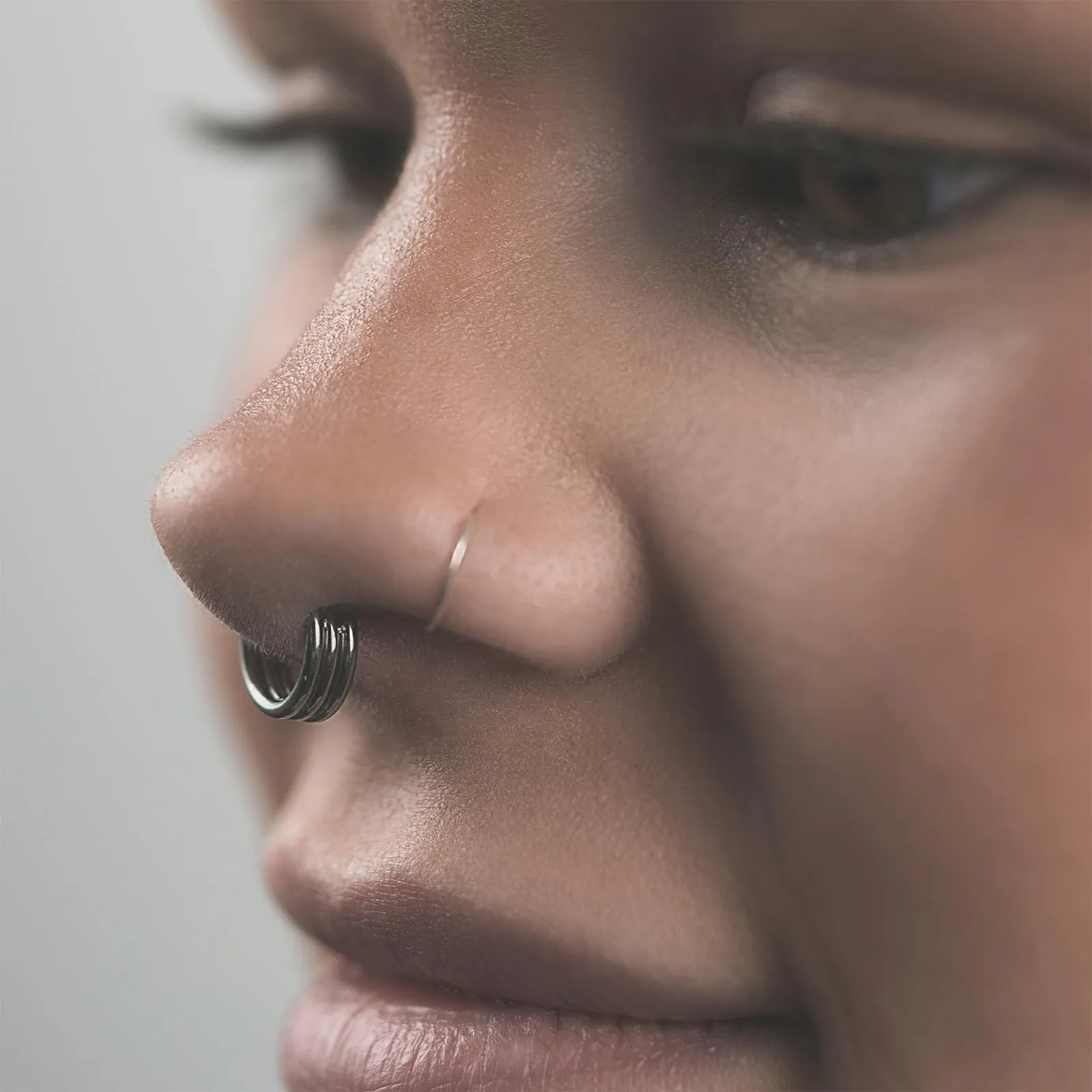 Triple Welded Titanium Hinged Segment Ring