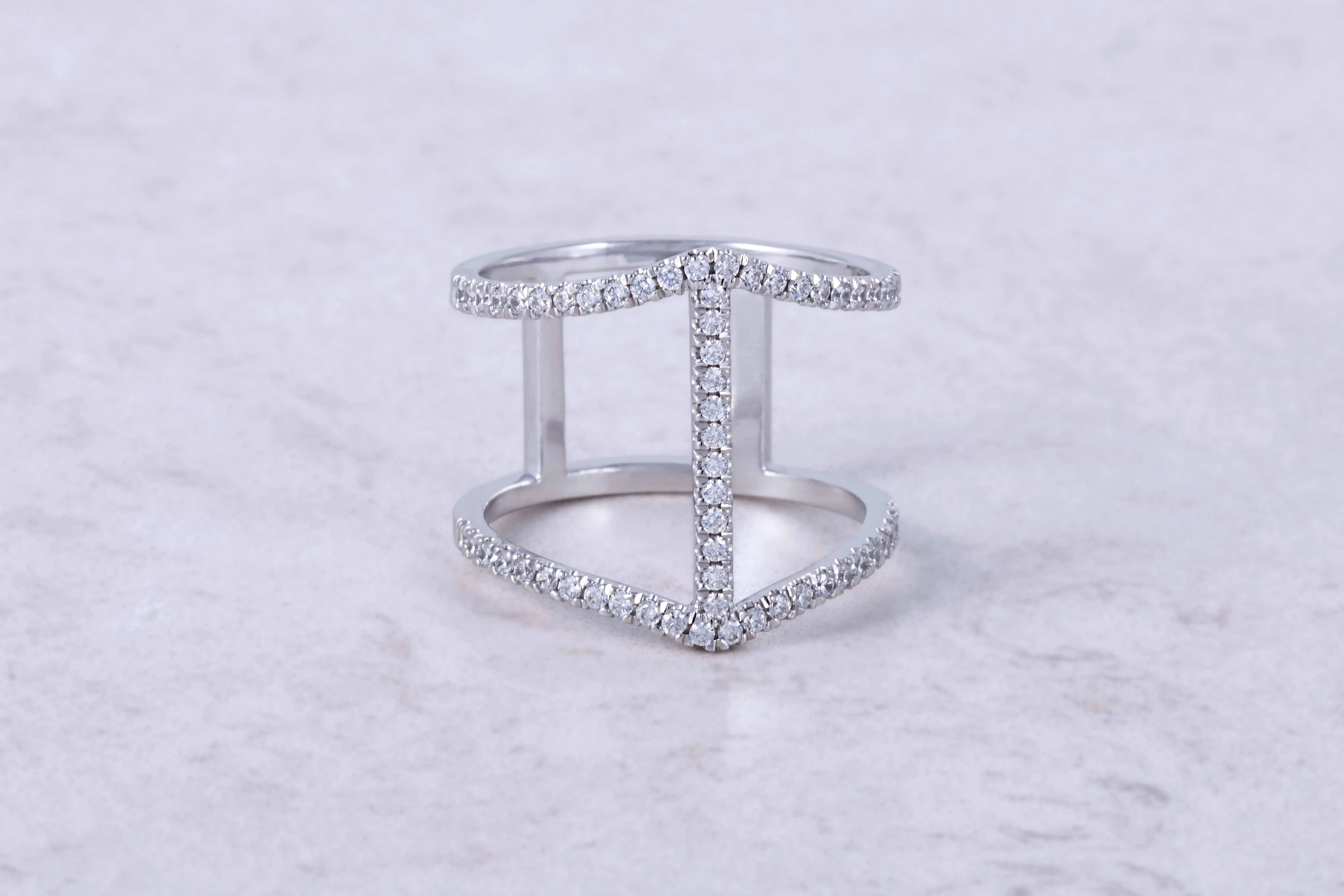 Violet Cocktail Ring