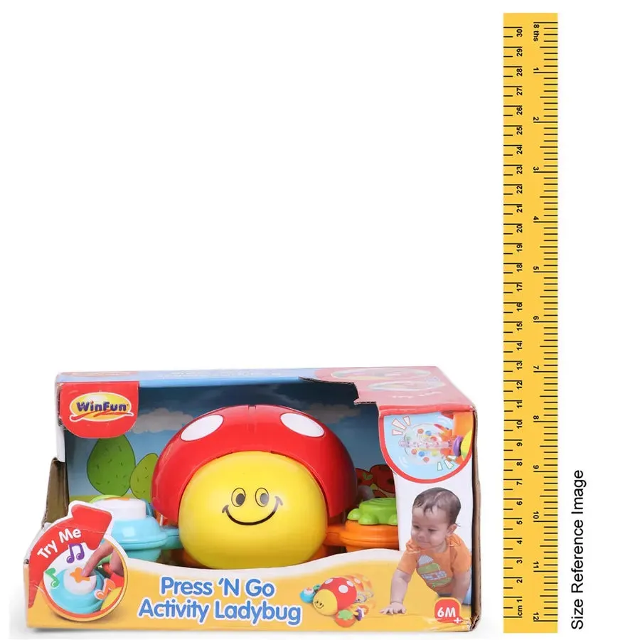 Winfun Press 'N Go Activity Ladybug