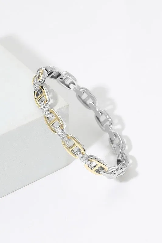 You Deserve The Best CZ Bracelet